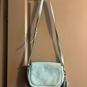 Kate Spade Eggshell Blue Leather Bag